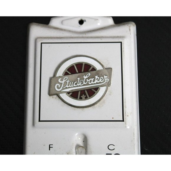 Vintage Rare Metal Studebaker Thermometer - Picture 2 of 4